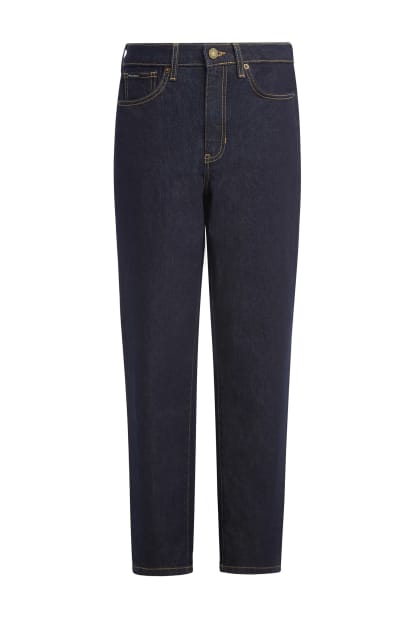 【ダークインディゴ(D4IR)】GUESS JEANS  デニム ジーンズ(W)G06 Mom Jeans GUESS® G06 Mom Jeans