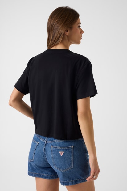 GUESS® Boxy Mini Triangle Tee