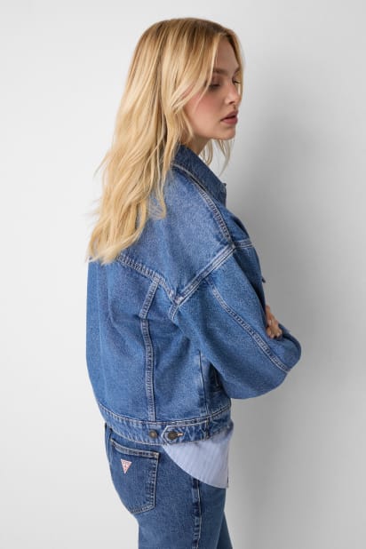 GUESS® Oversized Denim Trucker Jacket