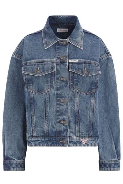 GUESS® Oversized Denim Trucker Jacket