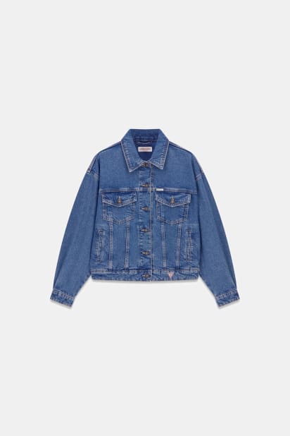 GUESS® Oversized Denim Trucker Jacket