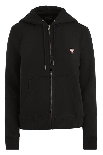 【ブラック(JBLK)】GUESS JEANS パーカー ジップアップ (M)Track Jacket GUESS JEANS Over Full Zip Track Jacket パーカー ジップアップ