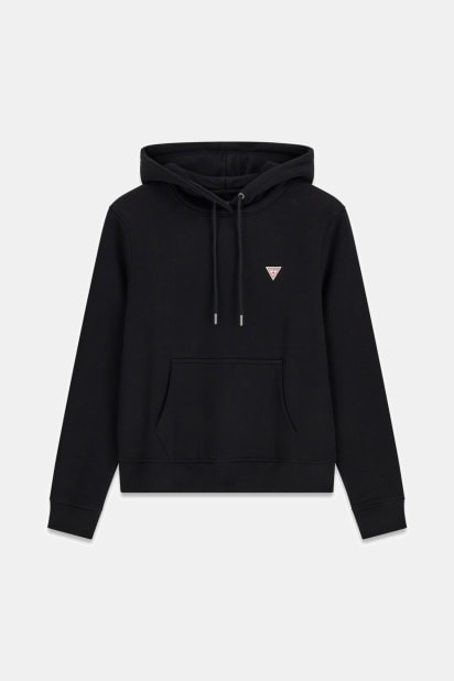 y414185　レディース　BLK M GUESS® Mini Patch Hoodie