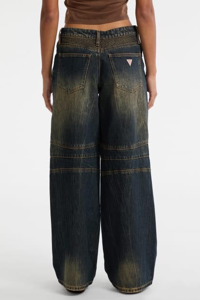 GUESS® GUESS Originals Moto Wide-Leg Jeans