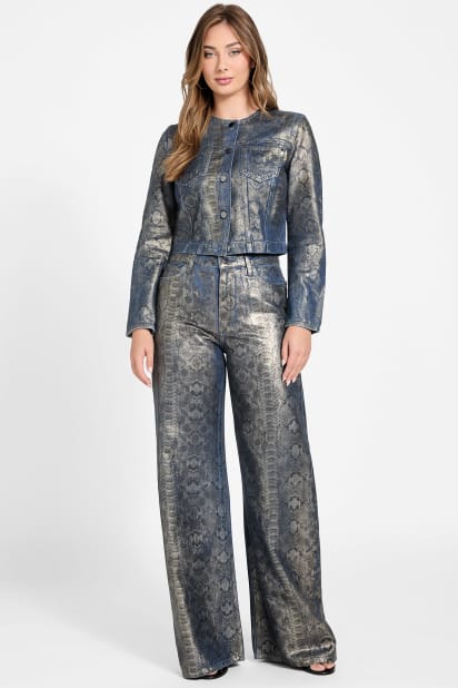 GUESS® Bellflower Snakeskin Jeans