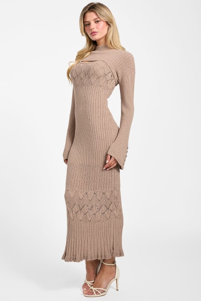 GUESS® Shinju Sweater Dress and Shrug Set