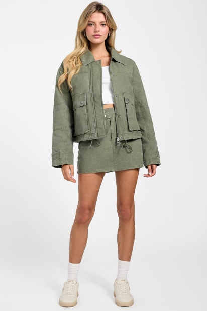 GUESS® Eco Myles Canvas Field Jacket