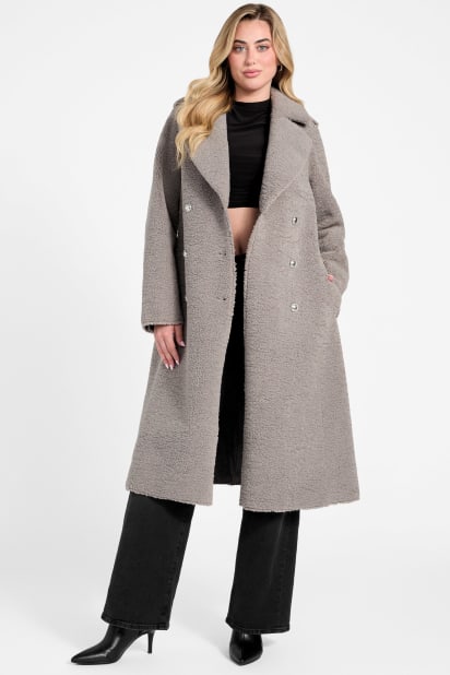 GUESS® Laila Faux-Fur Coat