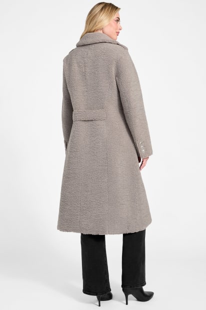 GUESS® Laila Faux-Fur Coat