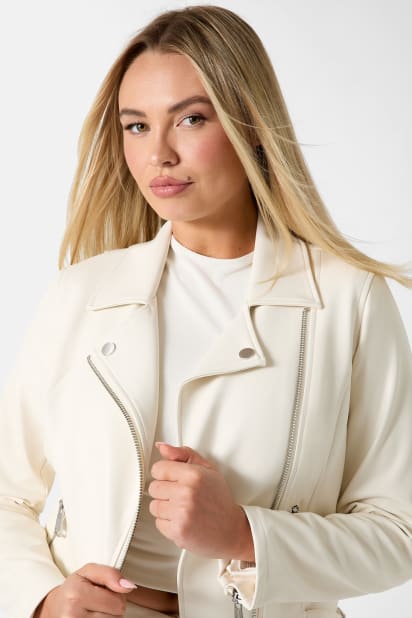 GUESS® Miko Faux-Leather Moto Jacket