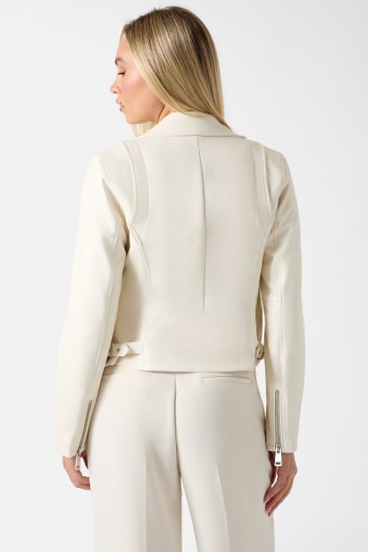 GUESS® Miko Faux-Leather Moto Jacket