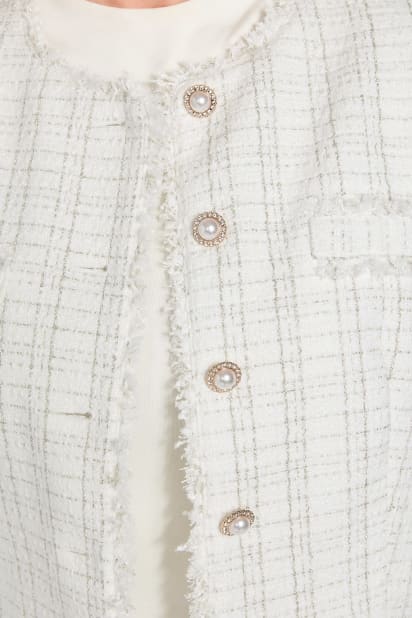GUESS® Eco Sandra Tweed Jacket