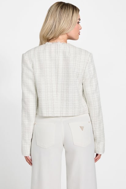 GUESS® Eco Sandra Tweed Jacket
