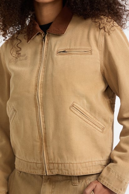 GUESS® GUESS Originals Cropped Workwear Jacket