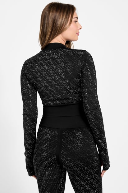GUESS® Eco Debby Rhinestone Crop Top
