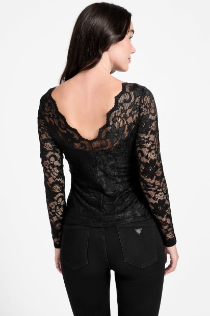 GUESS® Eco Nataliya Lace Top