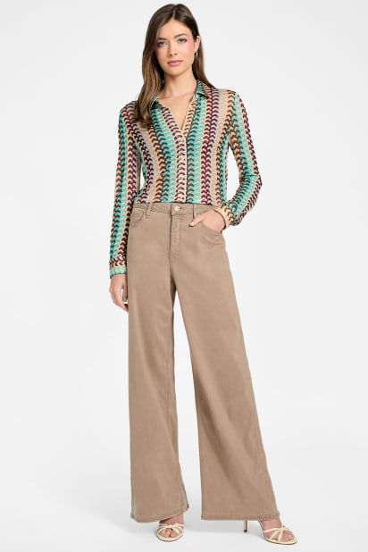 GUESS® Izzy Striped Knit Shirt