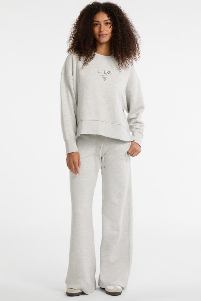 【グレー系その他(H00A)】GUESS スウェット (M)Eco Heather Dev Sweatshirt GUESS｜GUESS スウェット (M)Eco Heather Dev Sweatshirt | Rakuten