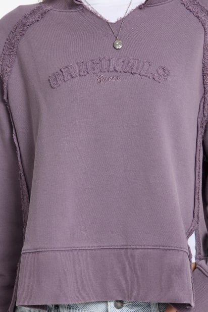 GUESS® GUESS Originals Eco Vintage Notch Sweatshirt