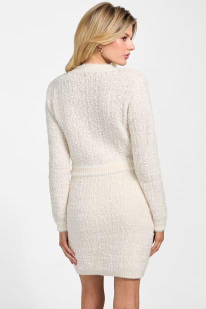 GUESS® Textured knit cardigan