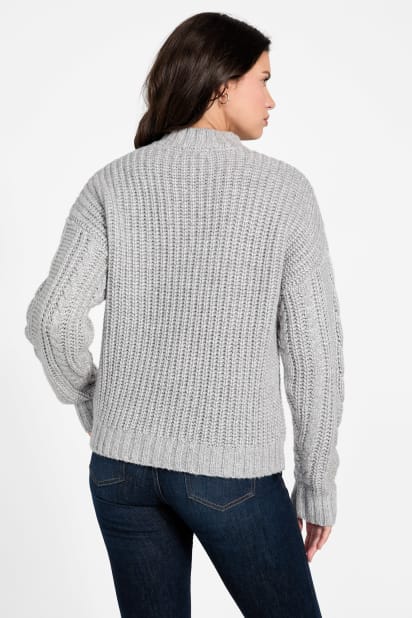GUESS® Eco Nathalie Cable-Knit Sweater