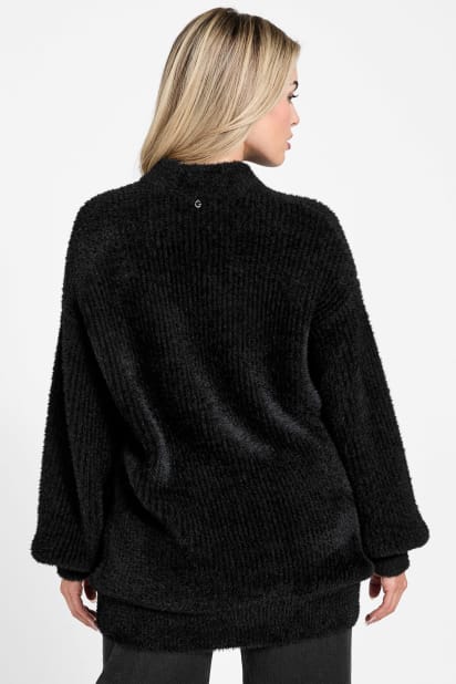 GUESS® Torri Faux-Fur Tunic Sweater