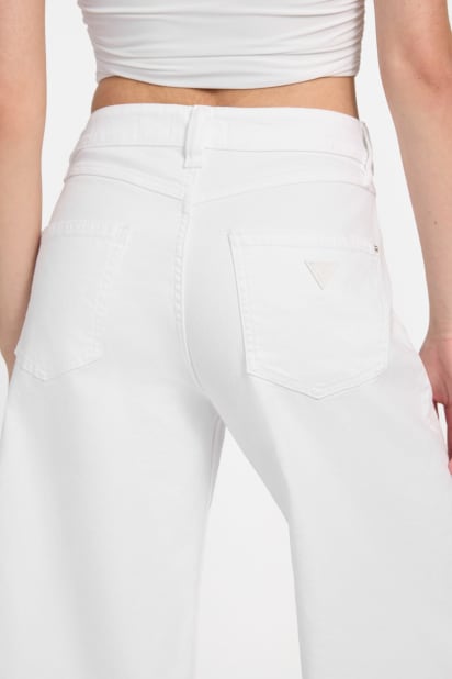 GUESS® Eco Bellflower Cropped Wide Leg Jeans