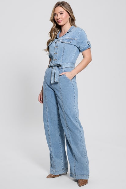 GUESS® Eco Parker Denim Jumpsuit