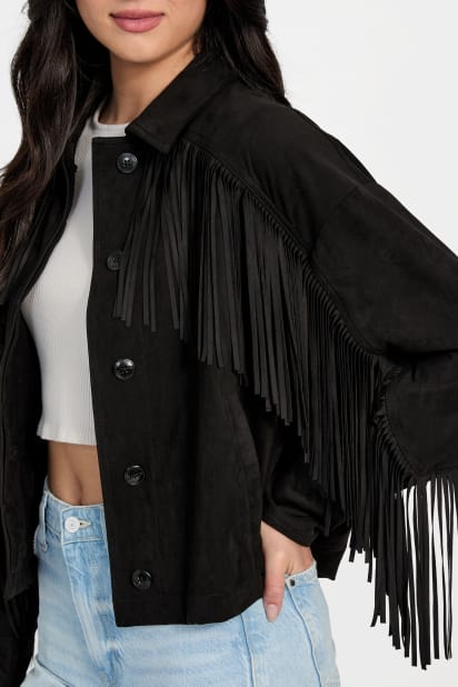 GUESS® Ibby Fringe Shirt