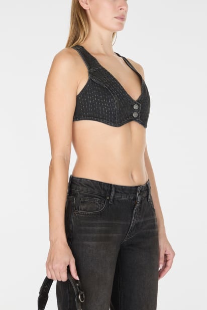 GUESS® vintage denim top