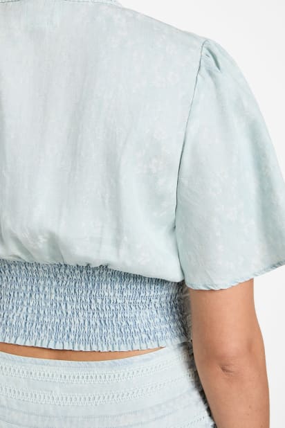 GUESS® Luiza Denim Top