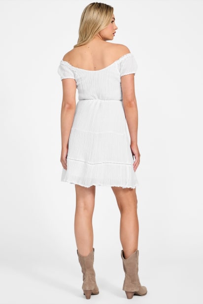 GUESS® Eco Ciel Gauze Dress