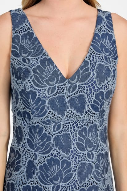 sachin and babi light blue dress Women's Elegant Suit Dresses