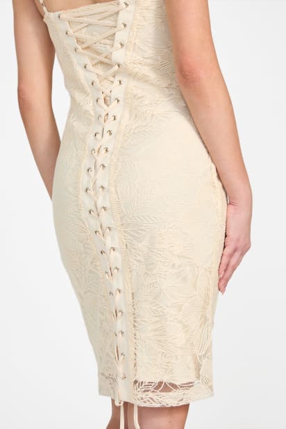 Serene Lace Bustier Dress