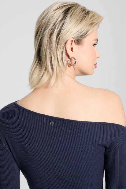 GUESS® Eco Leiza Off-the-Shoulder Dress