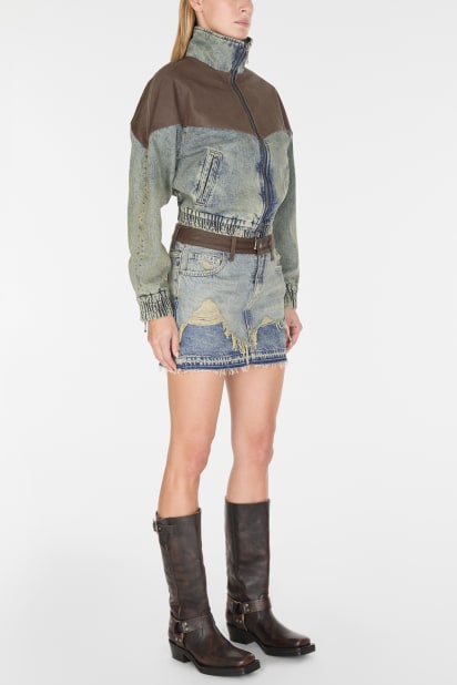 GUESS® zip denim jacket