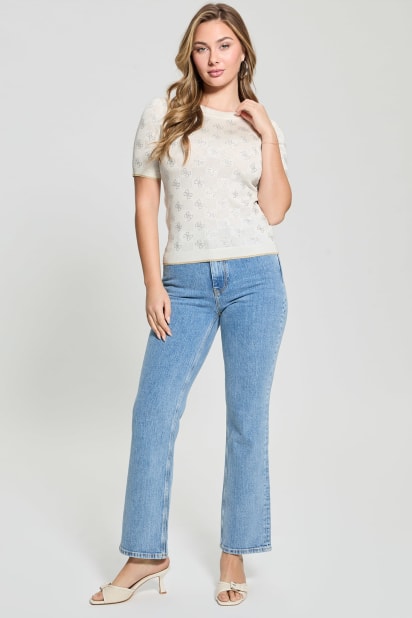 GUESS® Rosie Quattro G Sweater Top