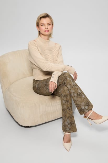 GUESS® Sexy Flare Python Jeans