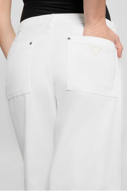 GUESS® Eco Zoya Cropped Wide Jeans