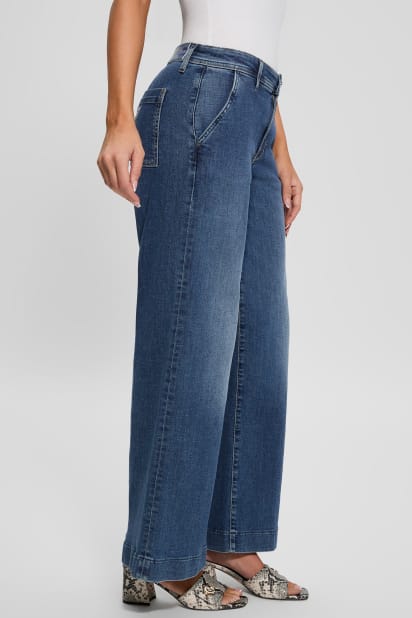 GUESS® Zoya wide-leg jeans