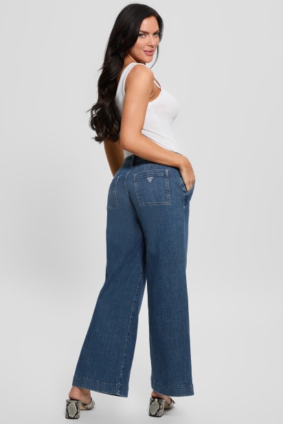 GUESS® Zoya wide-leg jeans
