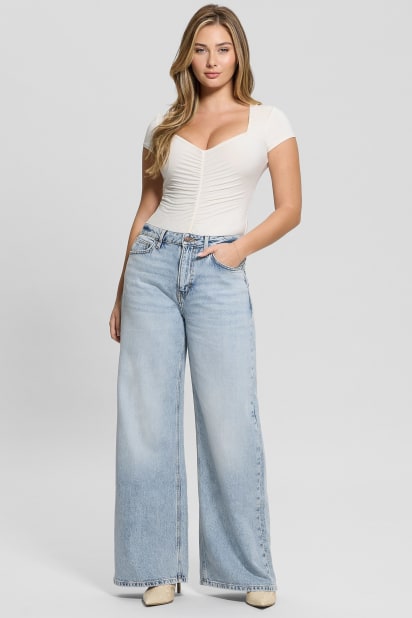 GUESS® Eco Bellflower Wide-Leg Jeans