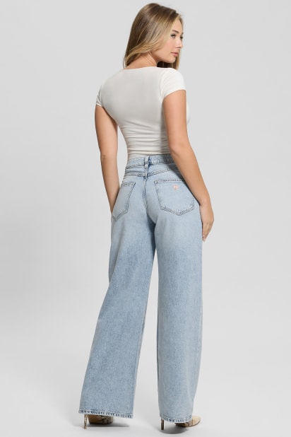 GUESS® Eco Bellflower Wide-Leg Jeans