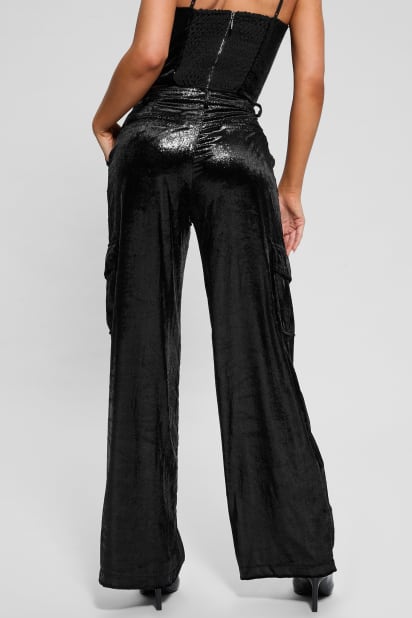 GUESS® Jolie Velvet Cargo Pants