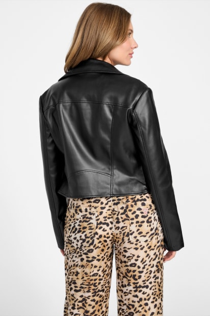 GUESS® Clemence Faux-Leather Jacket