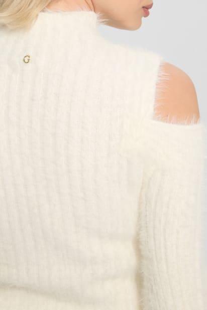 GUESS® Takara Fuzzy Sweater
