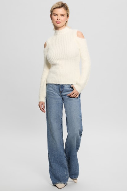 GUESS® Takara Fuzzy Sweater