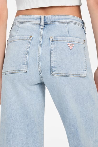 GUESS® Eco Zoya Wide-Leg Jeans