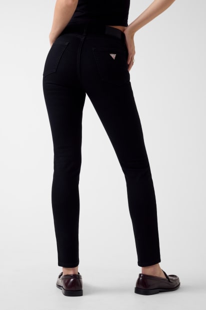 【ブラック(BL4O)】GUESS JEANS デニム スキニージーンズ(W)G05 High-Rise Skinny GUESS JEANS G05 High Rise Skinny デニム スキニージーンズ | GUESS