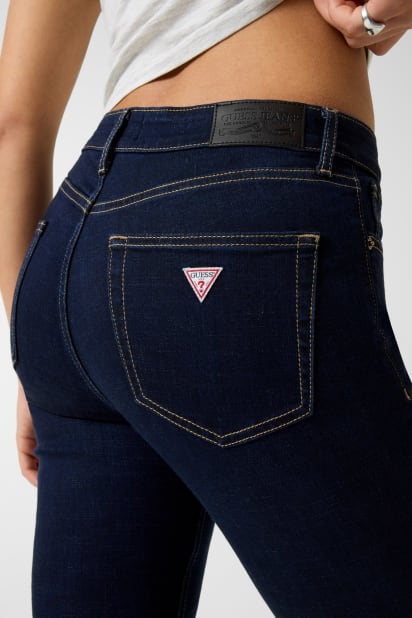 【インディゴブルー(M3DW)】GUESS JEANS デニム スキニージーンズ(W)G05 High Rise Skinny GUESS JEANS G05 High Rise Skinny デニム スキニージーンズ | GUESS